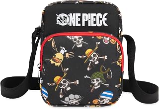 Get Trend Minecraft | One Piece | Lego Ninjago Crossbody Sling Bag for Boys, Adjustable Strap Kids Shoulder Bag