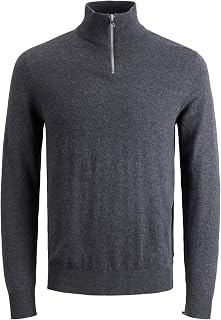JACK & JONES Quarter Zip Plain Quarter Zip