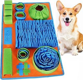 Vivifying Snuffle Mat for Dogs, Interactive Feeding Game for Boredom