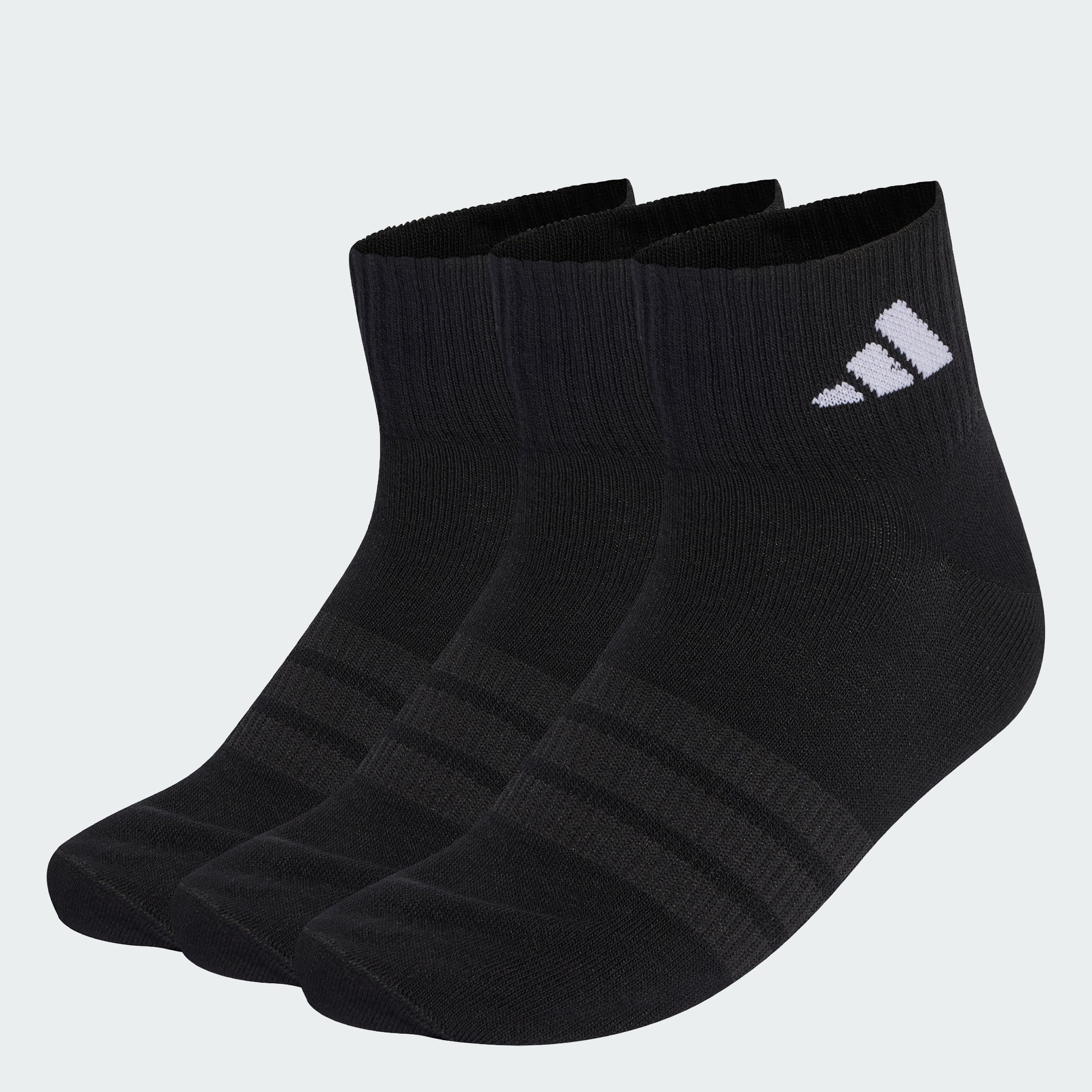 adidas Unisex Thin&light Sportswear Ankle Socks 3 Pair Pack Socks