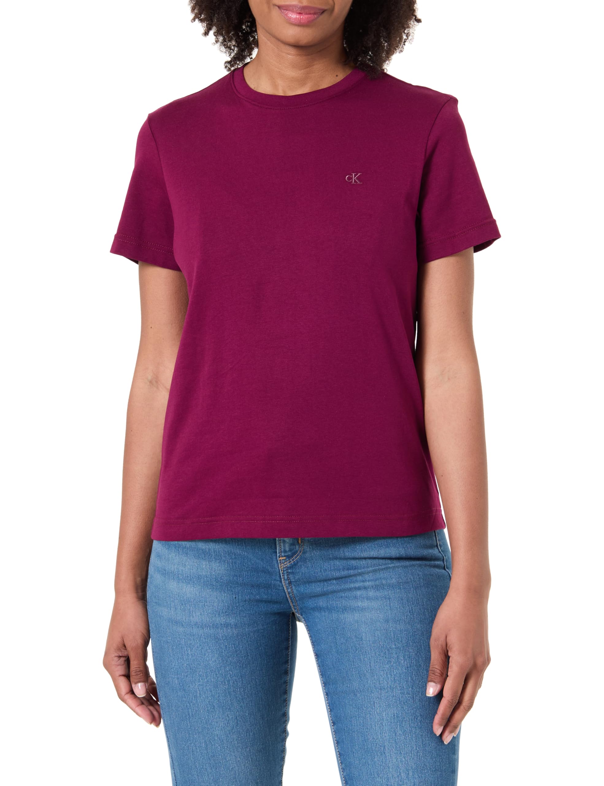 Calvin Klein Archive Women's Short-Sleeved T-Shirt with Round Neck