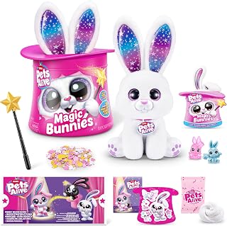 PETS ALIVE Magic Bunny Surprise Series 1 Robotic Bunny White Bunny
