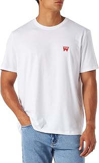 Wrangler - Men's T Shirt - Regular Fit - Sign Off Tee - Faded Black