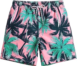 maamgic 2 in 1 Compression Lined Swimsuit with Zipper Men Swim Shorts Beach