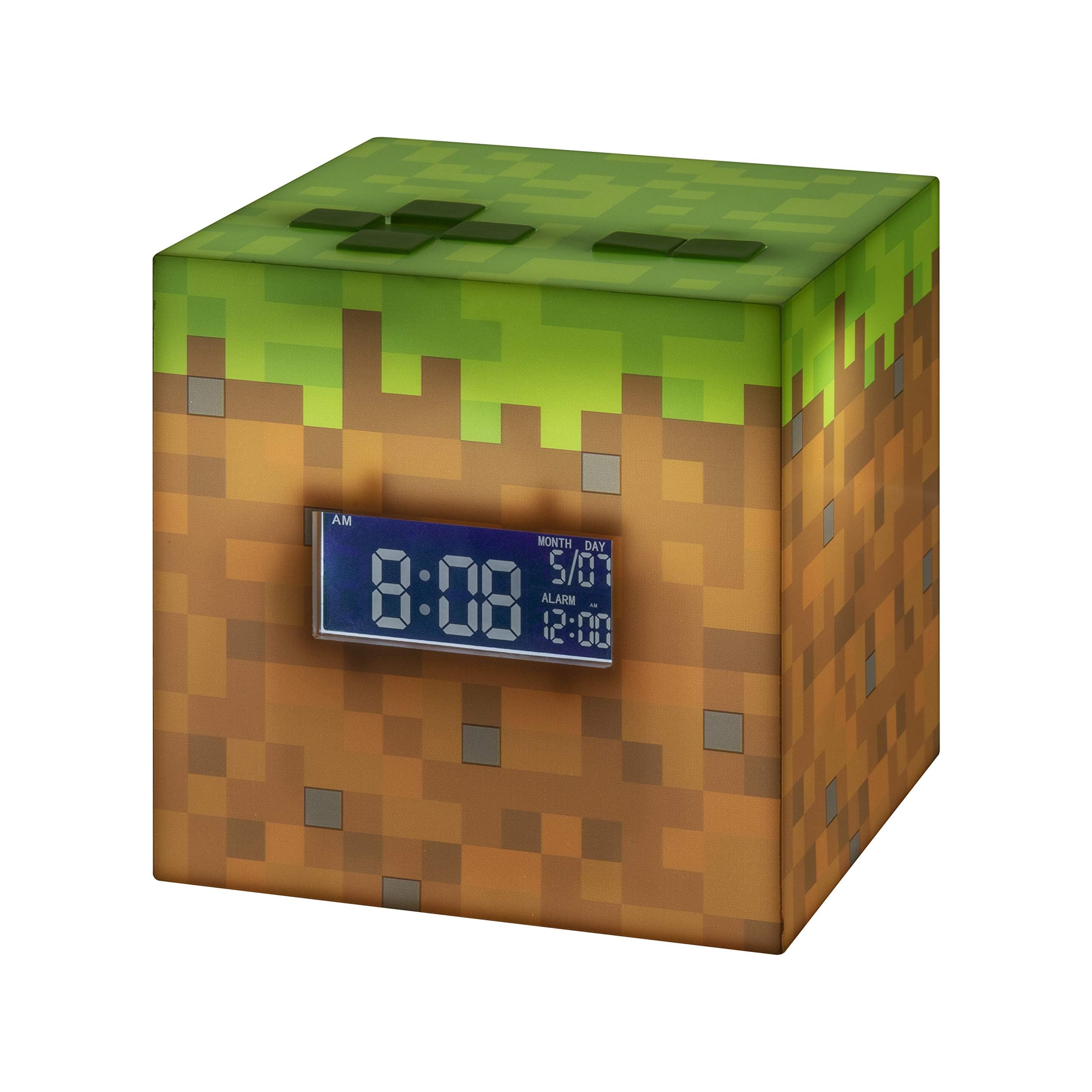Paladone Minecraft Clock, Multi-Colour, One Size