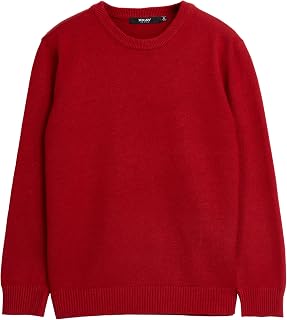 X RAY Boys Crewneck Sweater (XS - XXL), School Uniform Big Boys' & Little Kids Youth Crew Neck Long Sleeve Pullover