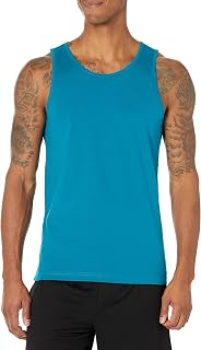 Amazon Essentials Men's Lightweight Quick Dry Stretch Sports Tank Top
