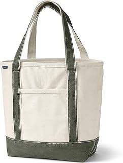 Lands' End Open Canvas Tote