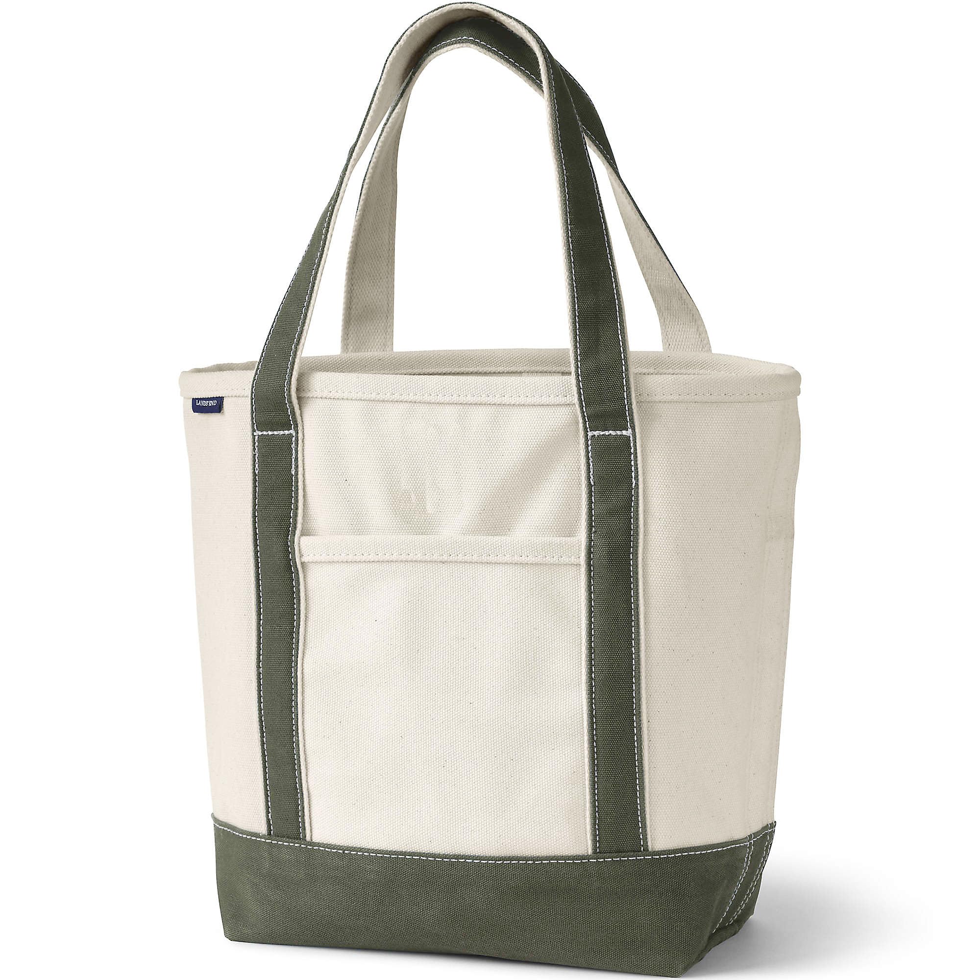 Lands' End Open Canvas Tote