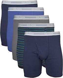 Gildan Mens Underwear Boxer Briefs Multipack