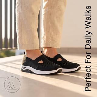 Generic Women's Walking Shoes: Breathable, Comfortable, Non-Slip, Lightweight, Arch Support, Perfect for Indoor/Outdoor, Spring/Summer/Fall, White, US Women's Sizes