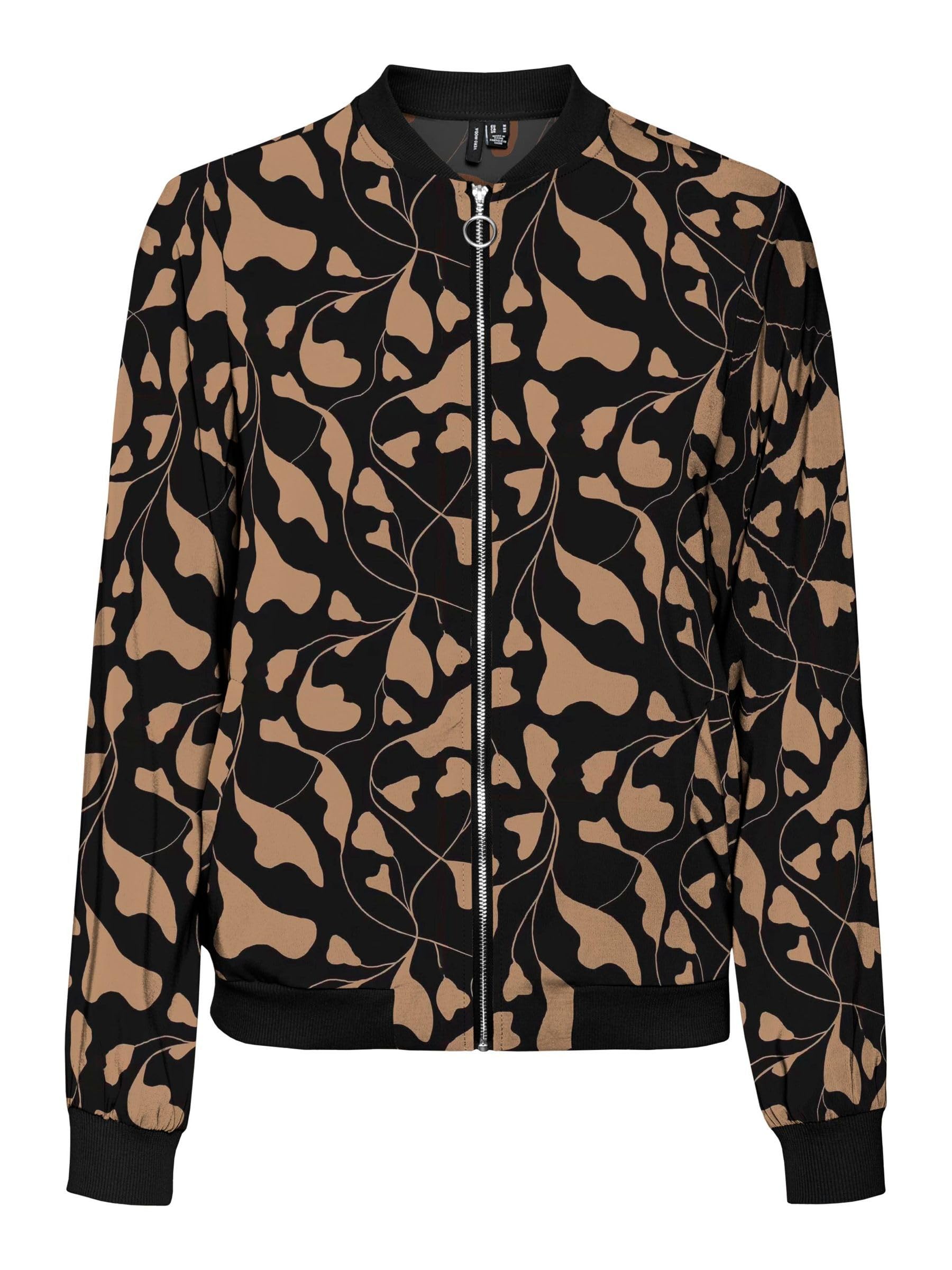 VERO MODA Women's Blousonjacke Fly Away Kragen Reißverschluss Leichte