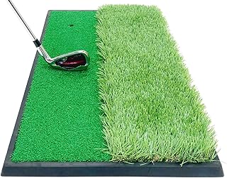 Golf Style Golf Mat, Golf, Practice, Mat, Swing Training, Practice Equipment, Indoor, Outdoor, Artificial Turf, Rubber Mat, Shot Mat, For Practice