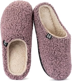 RockDove Women's Sherpa Fleece Clog Slippers