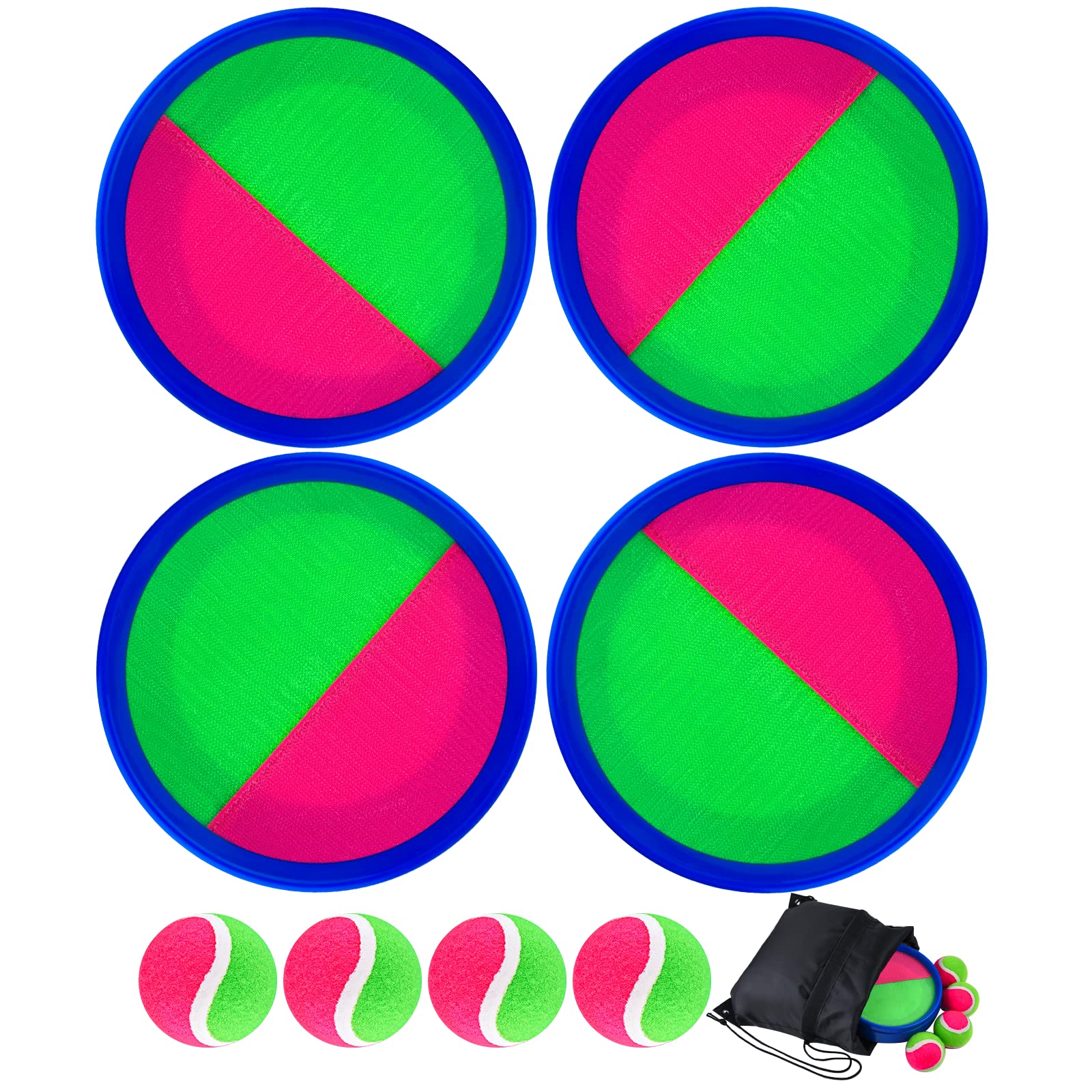 Morcheiong Toss and Catch Ball Game Outdoor Toys Beach Games for Kids Family wit