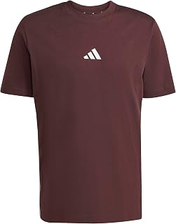 Adidas Men's Essential Three Stripes Single Jersey Tee
