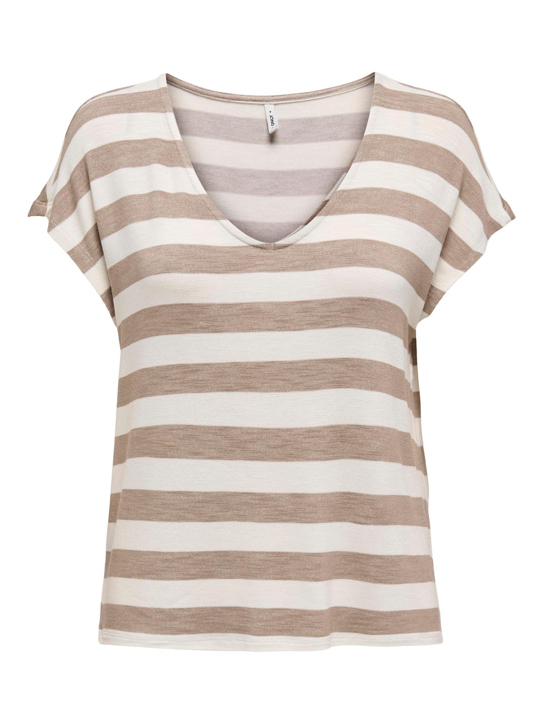 ONLY Onllira Life S/S V-Neck Top Jrs Noos Onllira Life S/S V-Neck Top Jrs Noos W