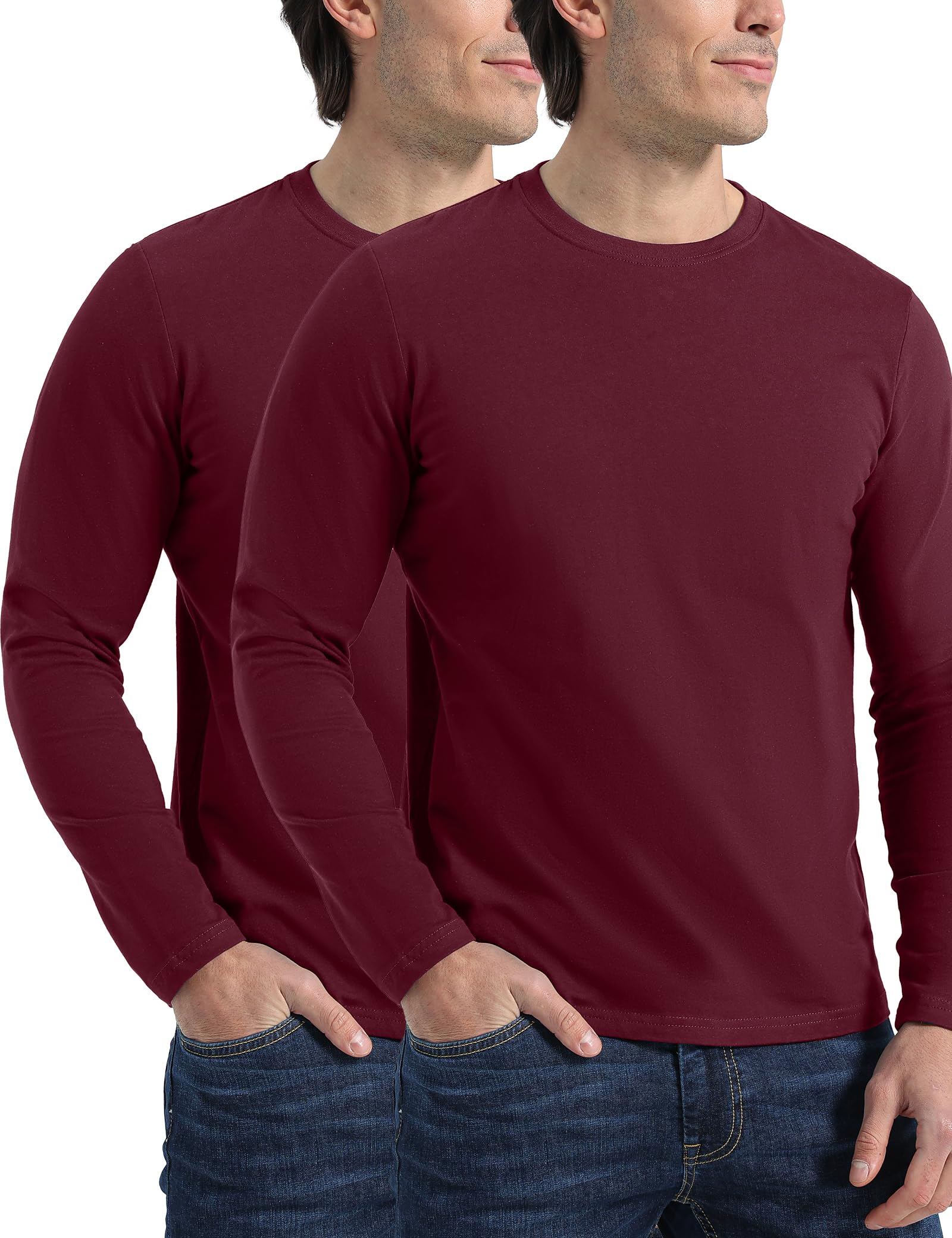 Pioneer Camp Mens Bamboo T-Shirts Ultra Soft White Plain T Shirts for Men Round 