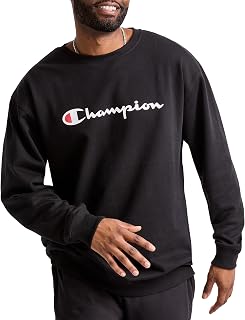 Champion Men's Fleece Crewneck Sweatshirt (Reg. Or Big & Tall)