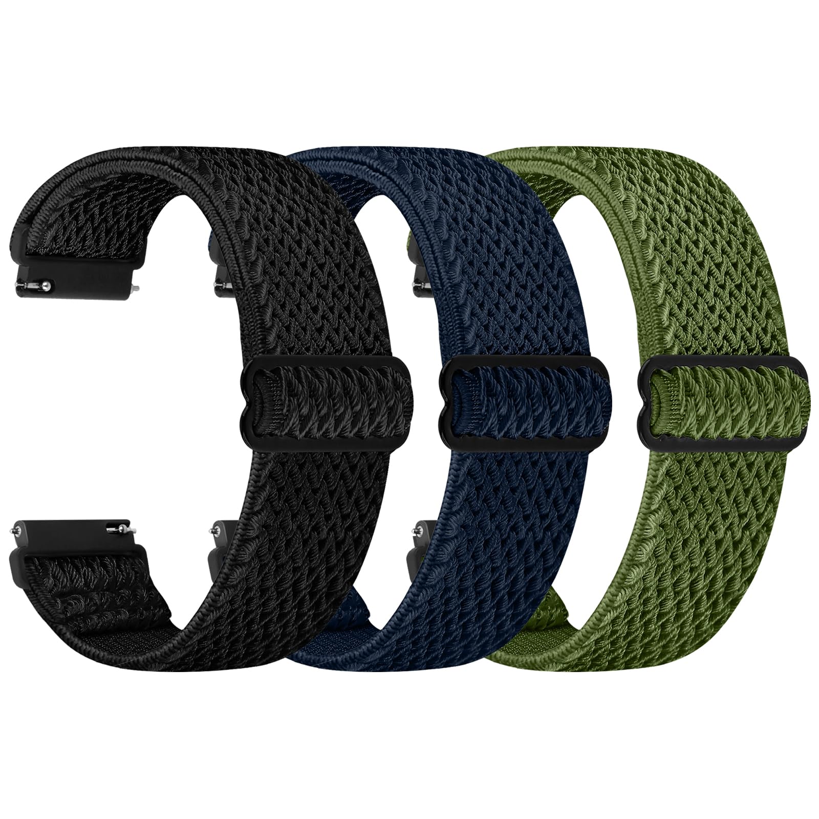 TumpCez Quick Release Watch Band - Choice of Width -18mm 19mm 20mm 22mm 24mm Wat