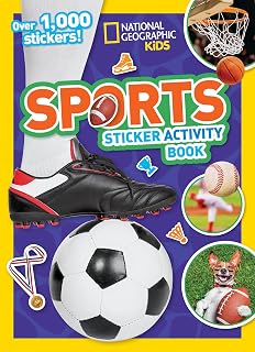 National Geographic Kids Sports Sticker Activity Book: Over 1,000 Stickers!