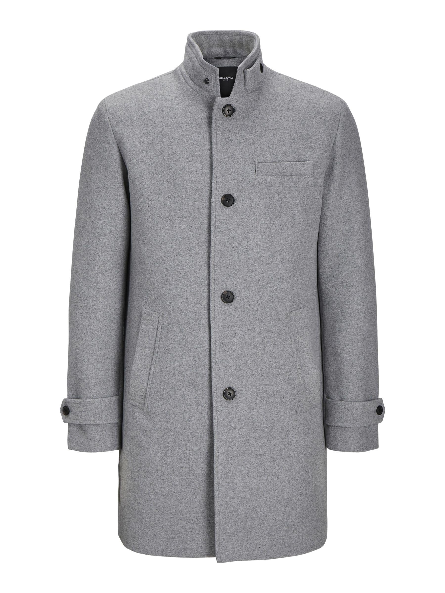JACK & JONES Jjemelton Wool Coat Sn Abrigo de lana Hombre (Pack de 1)