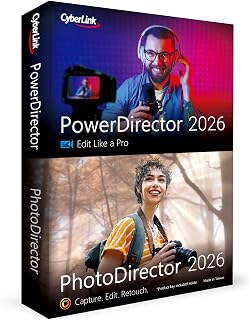 CyberLink PowerDirector and PhotoDirector 2026