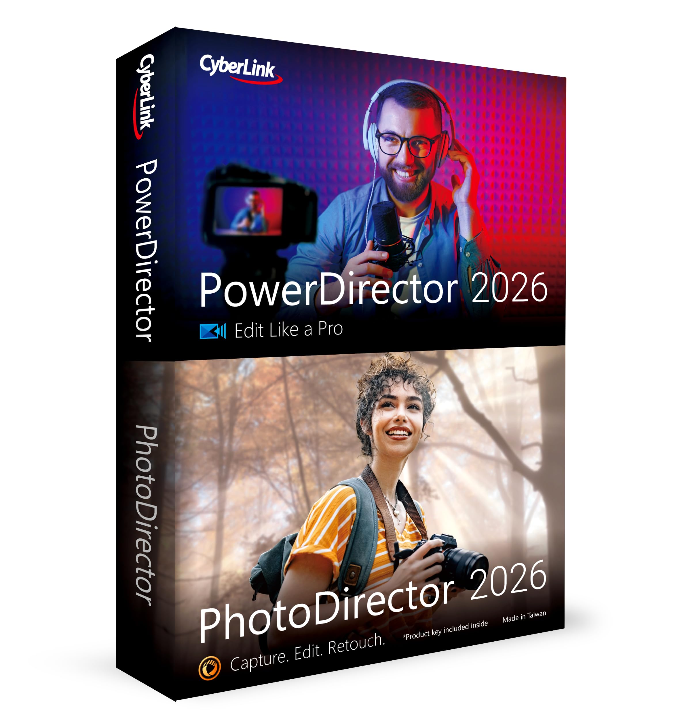 CyberLink PowerDirector & PhotoDirector 2026 | AI Video and Photo Editing Softwa