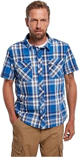 Brandit Roadstar Men's Short Sleeve Shirt Black Regular