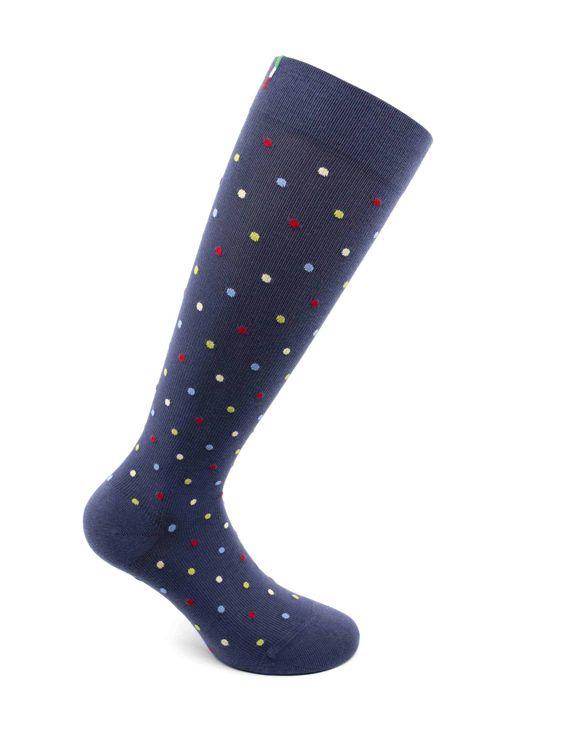 Relaxsan Fancy Graduated Compression Knee Highs, 15-21 mmHg, 810