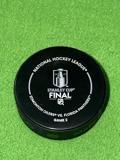 2025 Stanley Cup Final NHL Game 2 Official Puck
