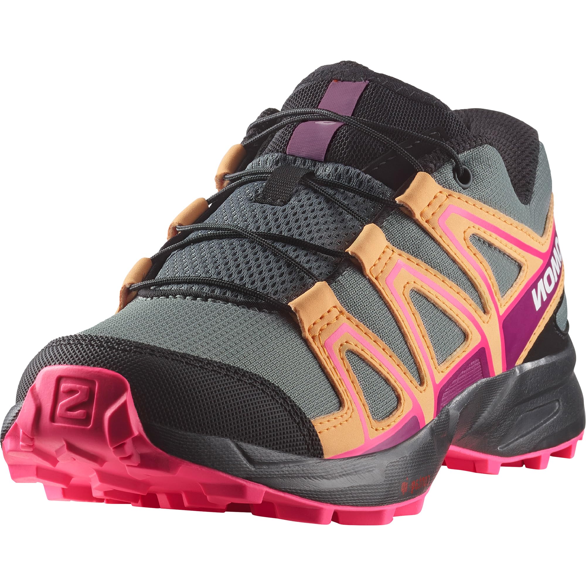 Salomon Speedcross Bungee Children's Everyday and Outdoor Shoes, Practical Desig