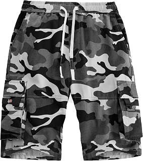 APTRO Men's Cargo Shorts Outdoor Summer Shorts Leisure Cotton Work Shorts