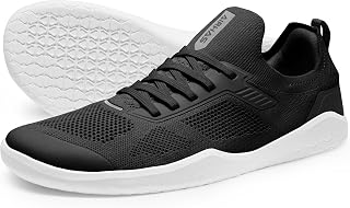 AIRHAS Men's Barefoot Shoes Zero Drop Wide Toe Box Minimalist Gym Shoes for Men Deadlift Cross Training Sneakers