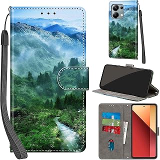 Cover for Xiaomi Redmi Note 13 Pro 4G Wallet Case Forest