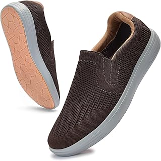 Puxowe Sneakers for Men Mesh Slip On Sports Shoes Summer Flat Bambas