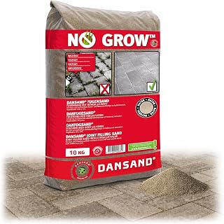 Dansand No Grow Kiln Dried Sand 10kg, Beige Block Paving Patio Joint Filler