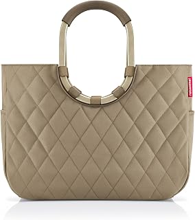 reisenthel loopshopper L große Einkaufstasche 25 l rhombus olive