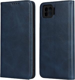 【Hamany】 対応 OPPO A73 ケース 手帳型 オッポa73 ケース カード収納 -ヴィンテージブルー