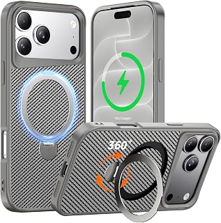 Designed for iPhone 18 Pro Max Case/ 17 Pro Max Case with Stand
