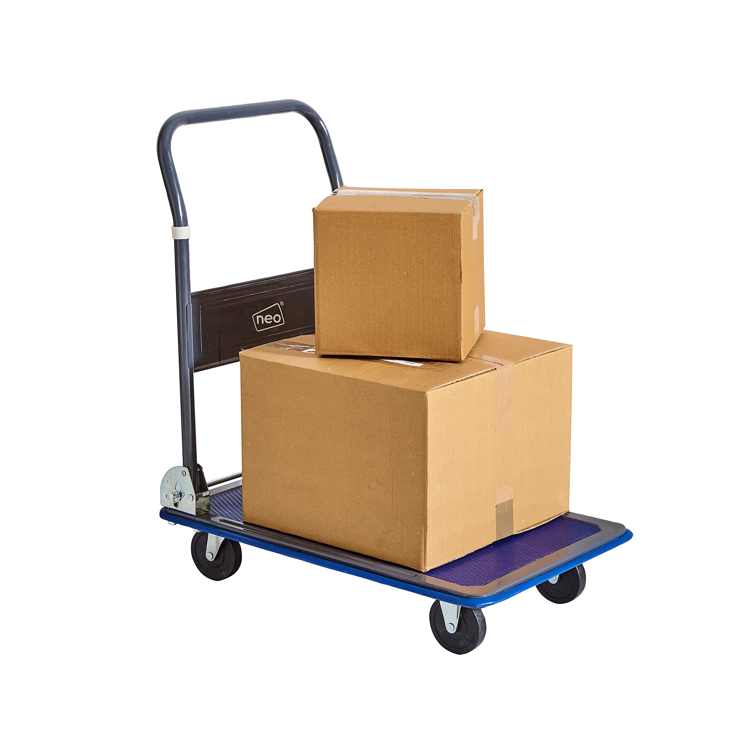 Neo Heavy Duty Aluminium Folding Sack Trolley Hand Truck Barrow Transport Wheels