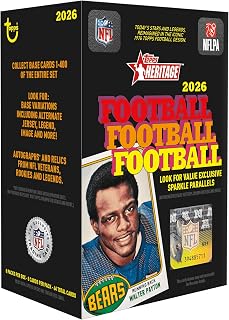 2026 Topps Heritage Football - Factory Sealed - Value Box