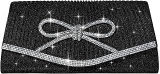 Clutch Purses for Women, Glitter Evening Bag Rhinestone Handbags
