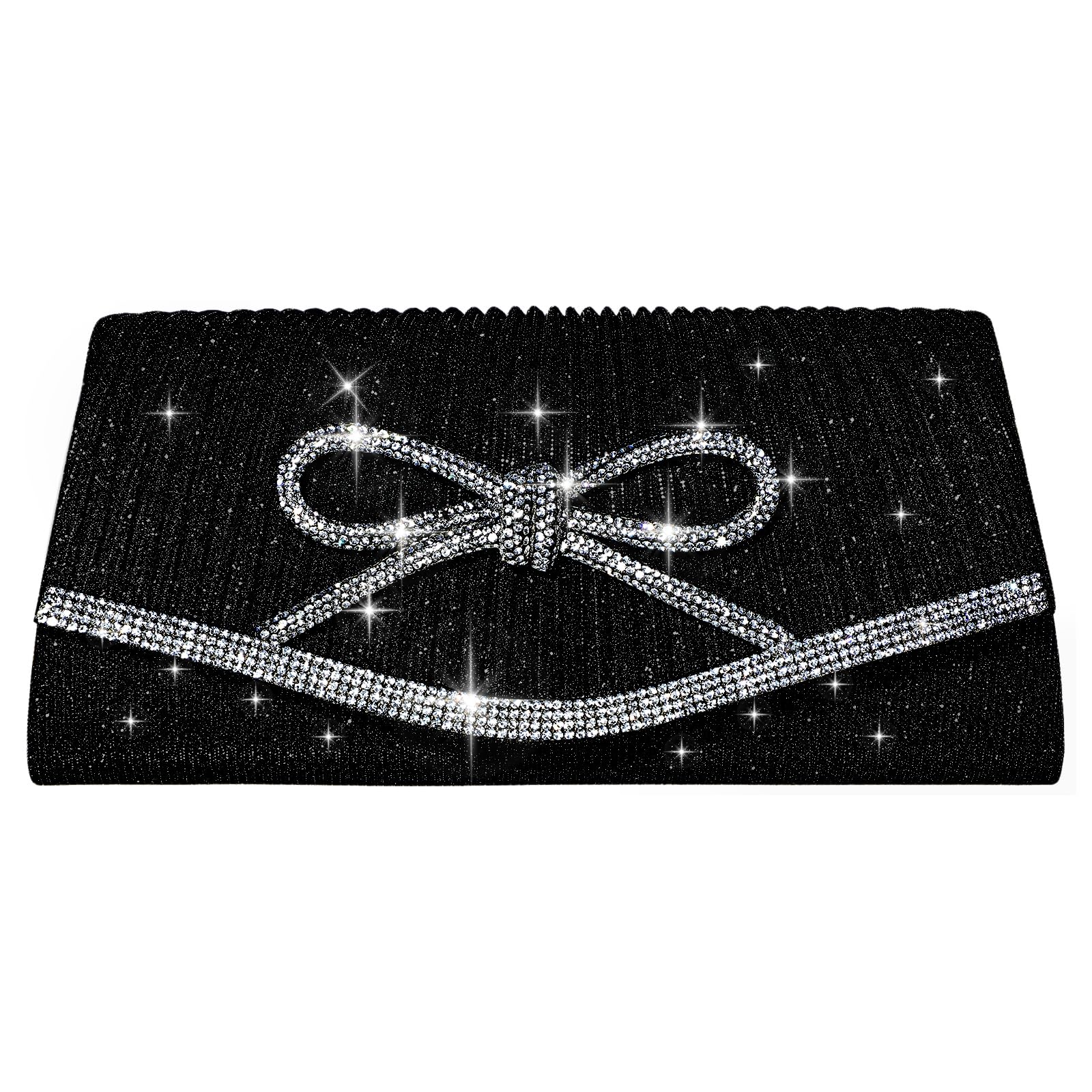 Clutch Purses for Women, Glitter Evening Bag Rhinestone Handbags