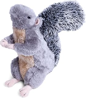 Petface Cyril The Squirrel Plush Dog Toy with Squeaker (Pack of 1)