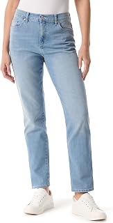 Gloria Vanderbilt Women's Petite Amanda Straight Leg Twill Pant