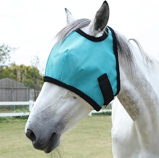 LEAFOREST Horse Fly Mask UV Protection Fine Mesh All Round Without Ears