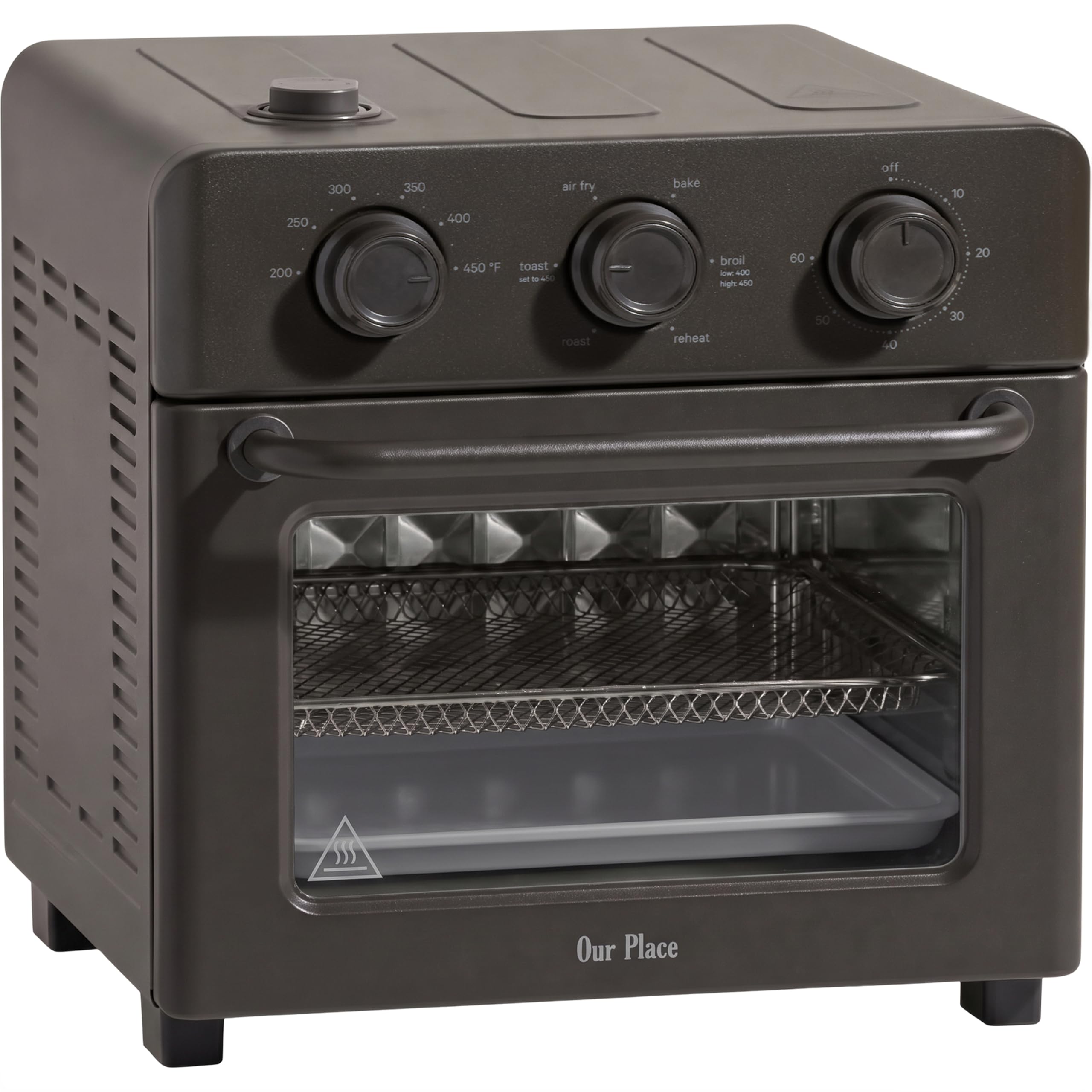 Our Place Wonder Oven, 6-in-1 Air Fryer & Toaster Oven, 2-Rack, 13 Qt | Non-toxi