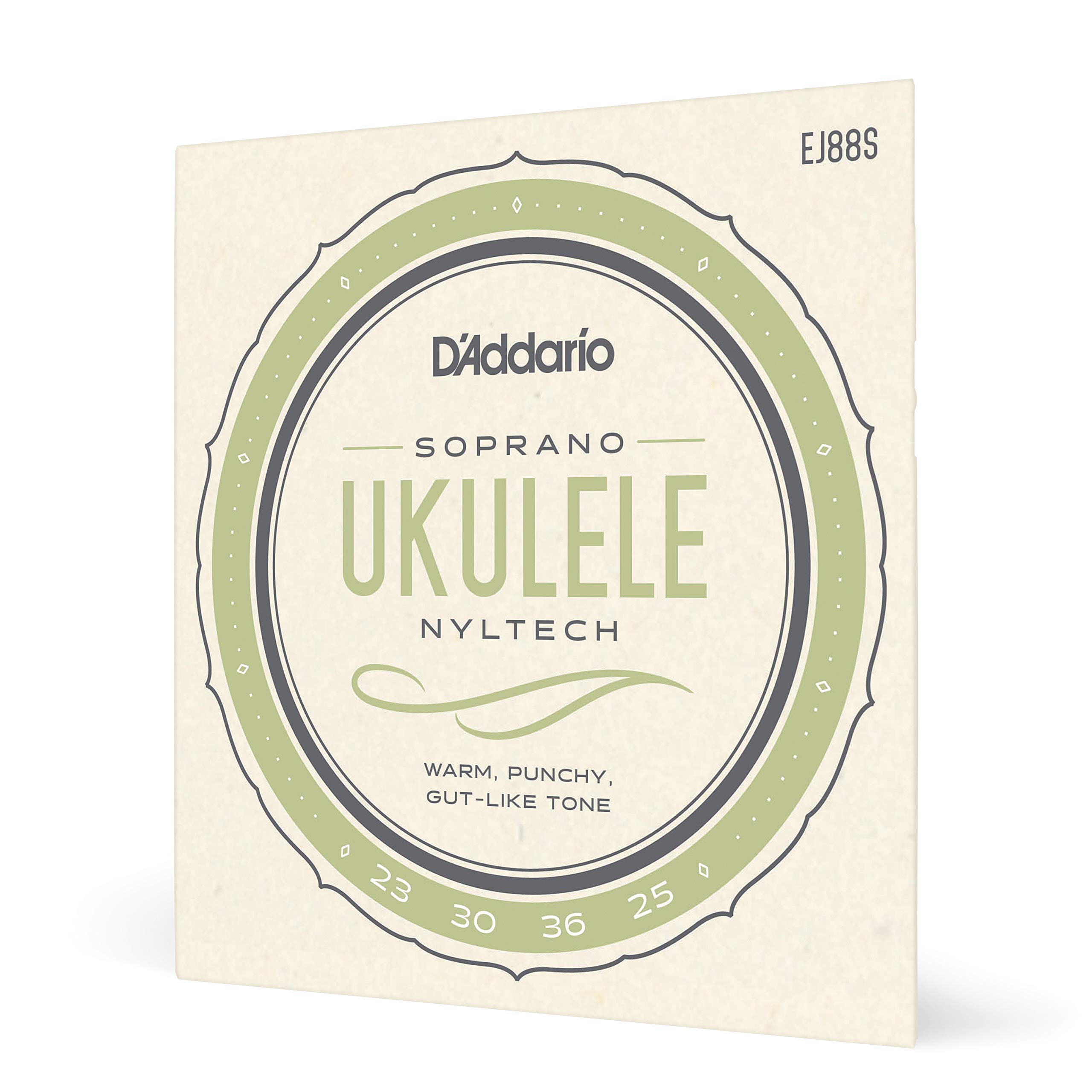 D'Addario EJ88S Nyltech Ukulele Strings, Soprano | D'Addario ukulele strings del