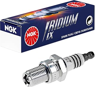 NGK (2707) BR9ECMIX Iridium IX Spark Plug, Pack of 1, One Size | Replaces 92070-0016 51539093000 4144 5392 IWM27 W27EMR-ZU. 40k-60k mileage rated.
